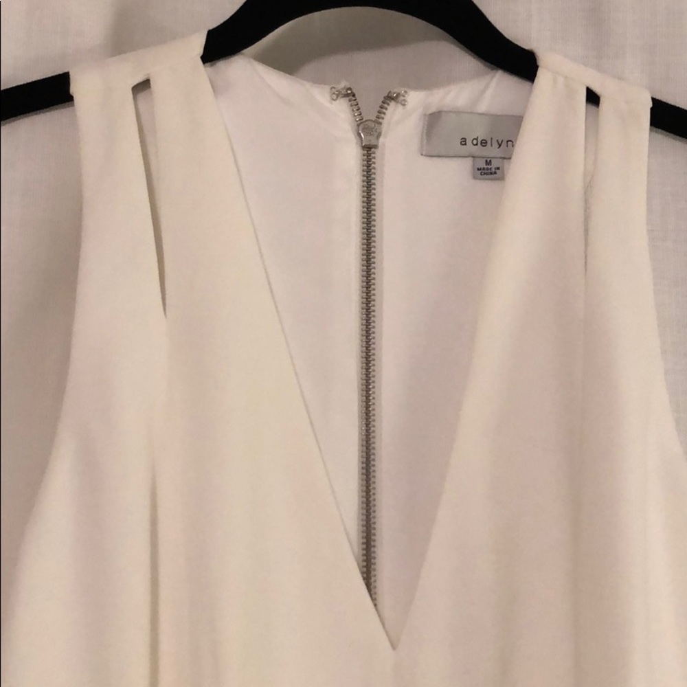 Adelyn Rae White Dress perfect for brides to be!